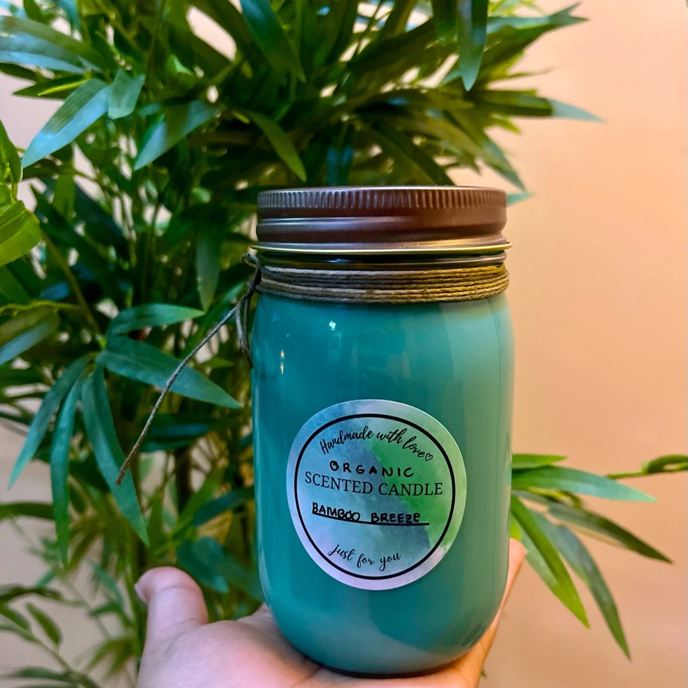 Organic Woodwick Scented Candle